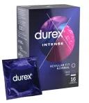 Durex Intense - bordázott, pontozott óvszer Kiszerelés: 16 db