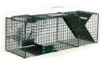Bulgaria Capcană umană (cușcă) cu compartiment de momeală vie 20x60x20 cm pentru dihori, jderi, șobolani și alte animale