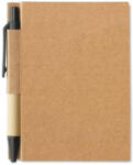 Midocean Újrahasznosított papírból készült jegyzetfüzet tollal (MO7626-03)