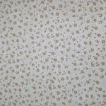  Virágos textil - Fehér és bézs