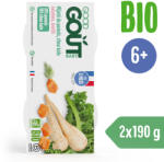 Good Gout BIO Lazac kelkáposztával és paszternákkal (2x190 g) - healthfactory