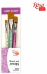  ROSA TALENT Hobby & Craft lapos ecsetkészlet