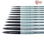  ROSA STREAM 132 szintetikus kerek kefe | Various Sizes