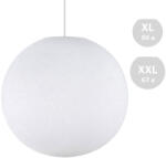 Creative-Cables Creative Cables design lámpa Kézzel készített menetes Sphere Light lámpabúra fehér poliészter XXL Méret PAT2XXL-CP4622 (PAT2XXL-CP4622)