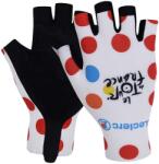 Bonavelo Kerékpáros kesztyű rövid ujjal - TOUR DE FRANCE 2025 - fehér/piros