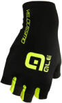 ALÉ Kerékpáros kesztyű rövid ujjal - VELOCISSIMO - sárga/fekete