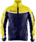GIVOVA Asia Unisex sportkabát kék-sárga, S kék|narancssárga|rózsaszín