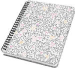 Sigel Spirálfüzet, 162x215 mm, pontrácsos, 60 lap, keményfedeles, SIGEL "Jolie", Wild Hearts