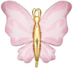  Foil Balloon Butterfly, 69x69 cm, pink (FB248-081)
