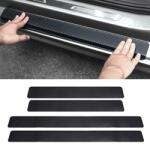  Küszöb védőfólia karbon fekete 4db (1918CA) - valtogomb