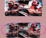  Ferrari - Leclerc bögre (Rózsaszín)