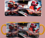  Ferrari - Leclerc bögre (Narancssárga)