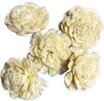  Flori lemn pentru aranjamente florale set 5 buc (8522)