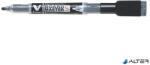 Pilot Táblamarker, törlőkupakkal, 1, 3 mm, EF, kúpos, PILOT "V-Board Master S", fekete (WBME-VS-EF-B-BG)