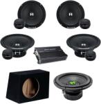 deaf bonce Pachete Boxe Auto Deaf Bounce HM-6E+ cu Subwoofer Deaf Bonce Hannibal ML 12R D4 + MT 15 NEO + MFA 5.1000