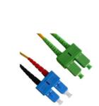 Conneu Оптични пач корди SC/APC - SC/UPC сингъл мод, дуплекс, 1.5м (CNFJ-SCASCOS2DYE3mm-1.5)