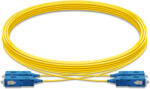 Conneu Оптичен пач кабел SC-UPC-SC-UPC, дуплекс, сингъл мод OS2, 2 мм, 20 метра (CNFJ-SCSCOS2DYE2mm-20)