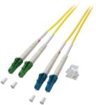 Conneu Oптична пач корда LC/АPC-LC/UPC Сингъл мод дуплекс, 15м (CNFJ-LCALCOS2DYE3mm-15)