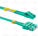 Conneu LC-SC мулти мод OM3 дуплекс, 2мм, дължина 15 метра (CNFJ-LCSCOM3DAQ2mm-15)