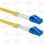 Conneu Оптична пач корда LC/UPC-LC/UPC сингъл мод, дуплекс, 1м (CNFJ-LCLCOS2DYE3mm-1)