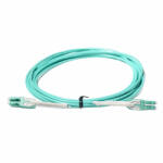 Conneu LC-LC, мултимод OM3, 2 мм, 1м. Аква (CNFJ-LCLCOM3UBAQ2mm-1)