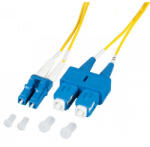 Conneu LC-UPC-SC-UPC Сингъл мод 9-125 дуплекс. Дължина 7 метра (CNFJ-LCSCOS2DYE3mm-7)