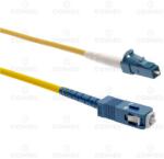 Conneu Оптична пач корда LC/UPC-SC/UPC Сингъл мод 9/125 симплекс, 3м (CNFJ-LCSCOS2SYE3mm-3)