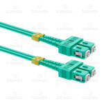 Conneu Оптична пач корда SC-SC, мулти мод 50-125 ОМ3, дуплекс, 2мм, 10м (CNFJ-SCSCOM3DAQ2mm-10)