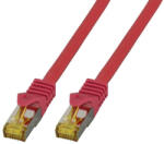 EFB Elektronik RJ45 Пач корда S-FTP, кат. 6A, LSZH, кат. 7 Raw cable, червена, EFB (0.50 м) (MK7001.0,5R)