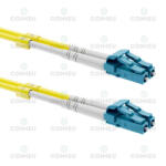 Conneu LC-LC дуплексна пач корда, сингълмод OS2, 2 мм. , жълта, Conneu (15 м) (CNFJ-LCLCOS2DYE2mm-15)