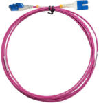 Conneu LC-SC Uniboot пач корда, OM4, 2 мм. , виолетова, Conneu (1.0 м) (CNFJ-LCSCOM4UBVT2mm-1)