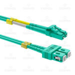 Conneu Оптичен пач кабел, LC-SC мулти мод OM3 дуплекс, 2мм CNFJ-LCSCOM3DAQ2mm-10 (CNFJ-LCSCOM3DAQ2mm-10)