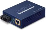 Planet - Тайван Медиа конвертор IEEE802.3af PoE 10-100TX - 100Base-FX, сингъл мод, 15 км (FTP-802S15)