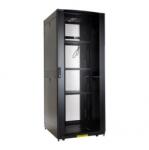 Linkbasic Сървърен шкаф с перфорирани врати 800x1000 мм, NCF Серия, Черен (NCF42-810-KLA-C)