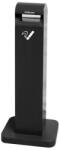 Horecano - Метален стационарен пепелник 40x26xh104см черен G-(86022-001) (0185140)