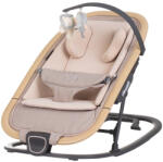 Chipolino Scaunel balansoar Chipolino Senso biscotta wood - cosuletulcujucarii Sezlong balansoar bebelusi