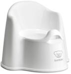 BabyBjörn Olita cu protectie spate Potty Chair - White (055221A) Olita