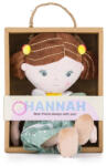 Petite&Mars Papusa, PetiteMars, Hannah, Din plus, 35 cm, 0 luni+, Multicolor (623749) Papusa