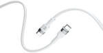 Forever Flexible Type-C - Type-C kábel 60W 1m - fehér
