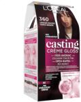 L'Oréal Vopsea de par semi-permanenta fara amoniac Casting Creme Gloss 360 Cireasa Neagra, 180ml, L'Oreal Paris