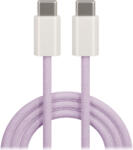 Maxlife MXUC-06 Type-C - Type-C kábel 20W 1m - lila