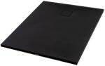 Water Fun Cagliari || Black 90x120x2, 6 cm Cădiță de duș pătrată, SMC, cu sifon inclus (GTS-912B)
