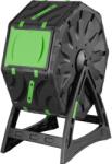Strend Pro Compostor rotativ/tambur de gradina, Strend Pro, 70 L, negru, 55.5x36x72 cm (255605) Compostator
