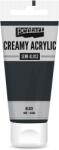  Krémes akrilfesték selyemfényű 200 ml fekete