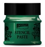  Stencilező paszta gyöngyház 50 ml zöld