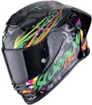 Scorpion Exo-r1 Evo Ii Air Savage Black / Green / Orange (C.SP.EXOR1EVIIA S.N/V/N161)