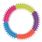 PET NOVA Tpr дентална играчка за кучета с изпъкналости - кръг, 15см