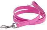 COLLAR Плоска кожена каишка 122см, 12мм - розова