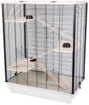 INTER-ZOO Pet Products Клетка за гризачи Diego + wood 78 x 48 x 97 см СВЕТЛО СИВА