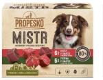 Propesko MISTR Dog Консерва говеждо/дивеч в сос 12 x 85 г